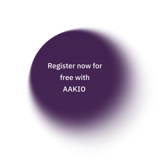 Register now for free with AAKIO